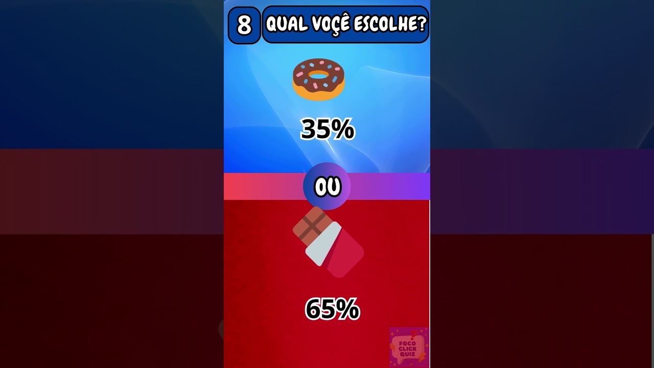 QUIZ QUAL VOÇE PREFERE COMIDA GOSTAS 