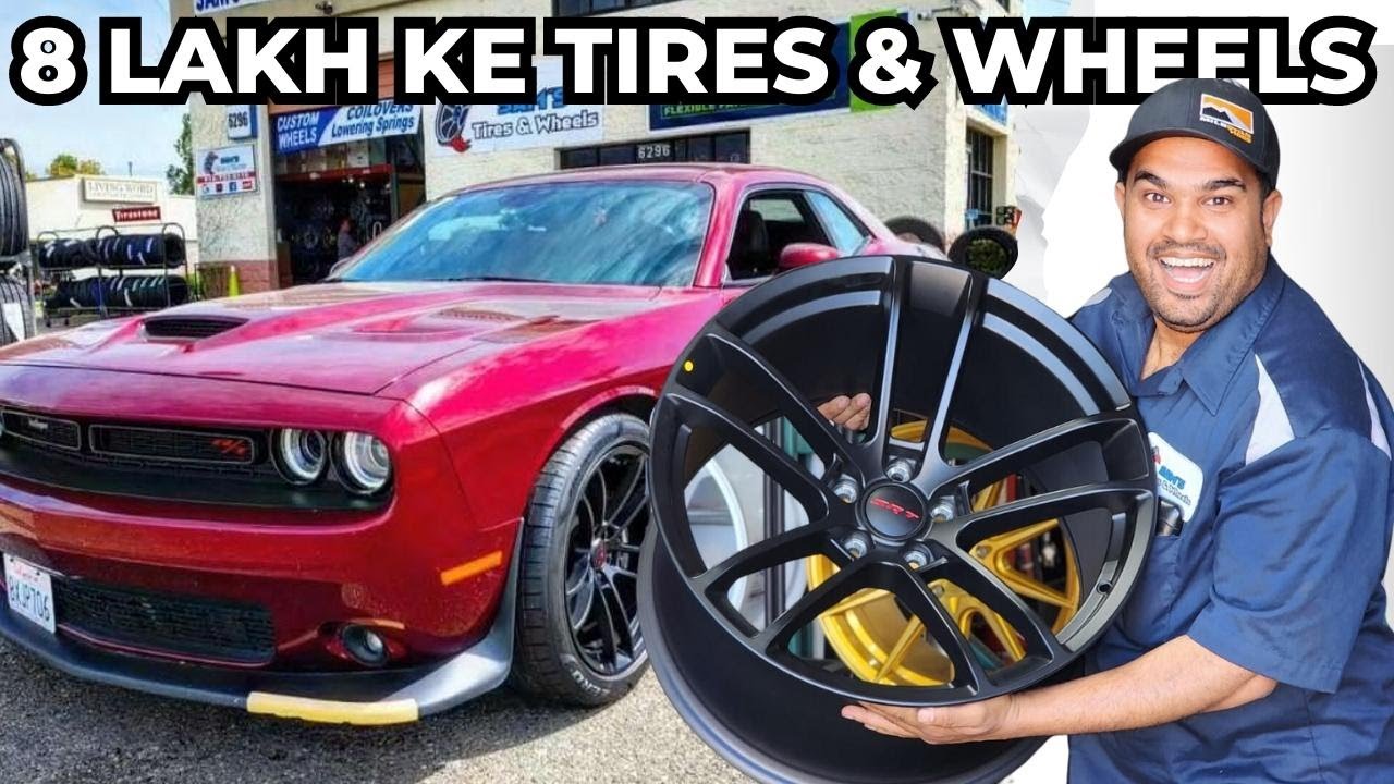 $2800 Wheels and Tires Setup on 2021 Dodge Challenger Scatpack 392.