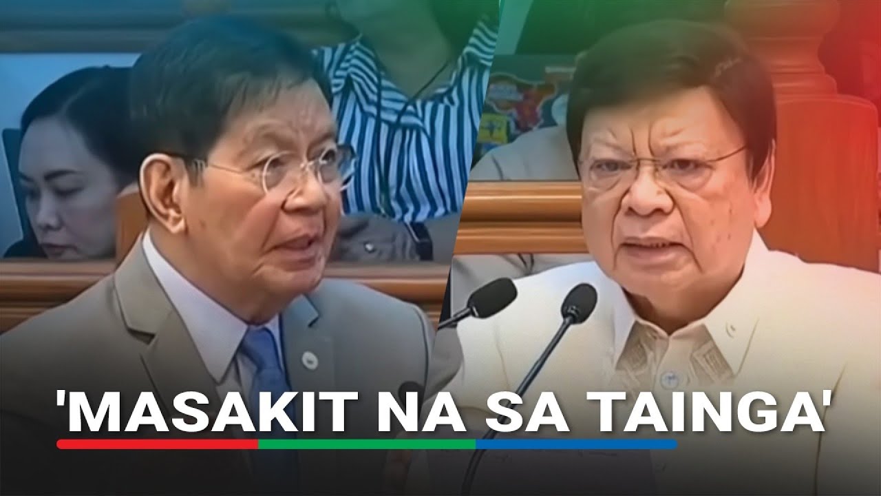 ICYMI: Bangayan nina Lacson at Marcoleta sa Senado | ABS-CBN News