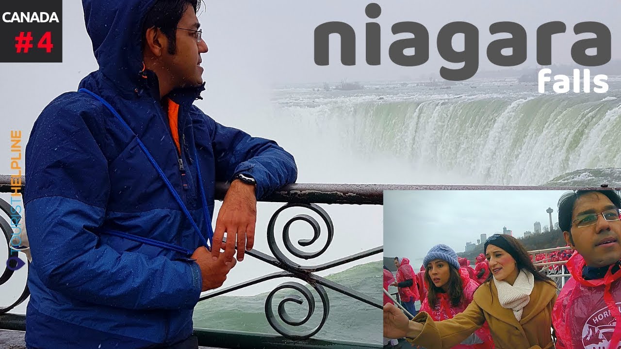 Visiting the Canadian side of Niagara Falls in Winter