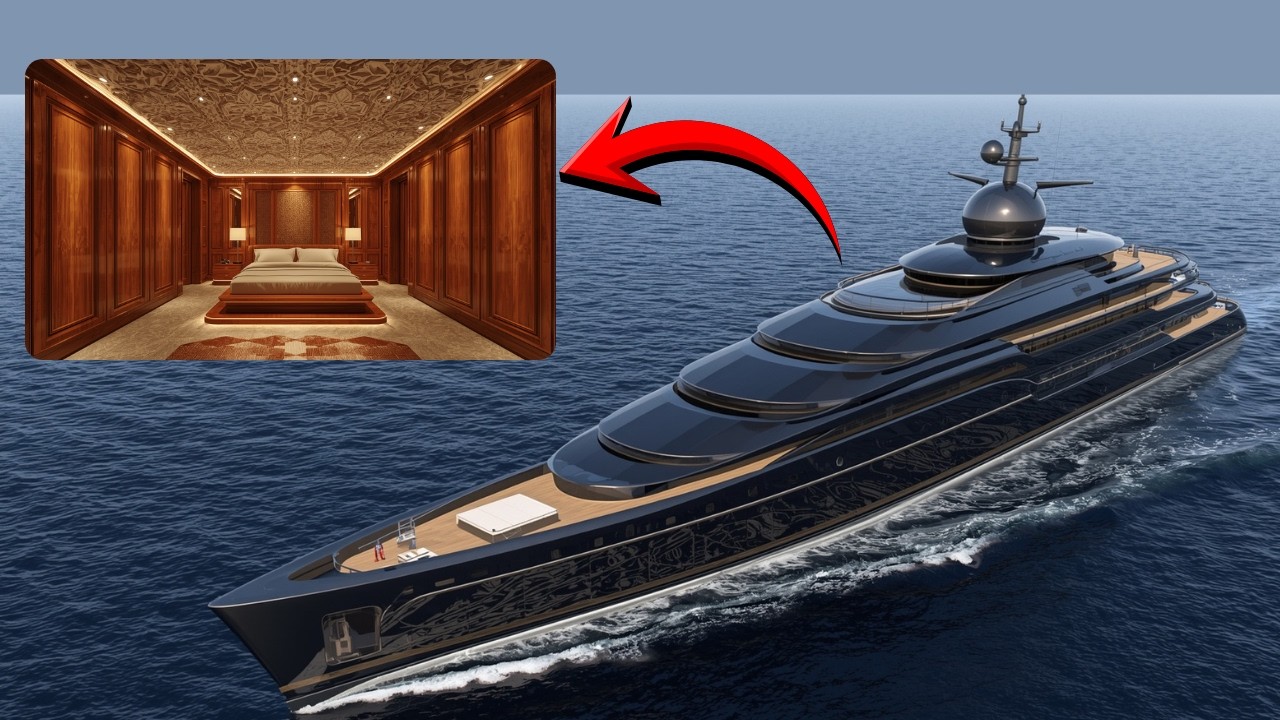 This superyacht Interior Design Will Shock You | Luxurious Superyacht Concept