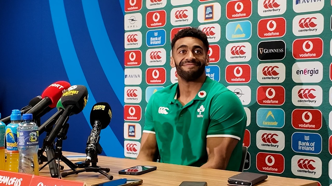 Rob Baloucoune speaking ahead of Ireland v Scotland | Guinness Men's Six Nations | #IREvSCO