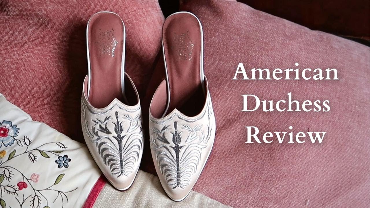 American Duchess Review - Antoinette Mule in Ivory