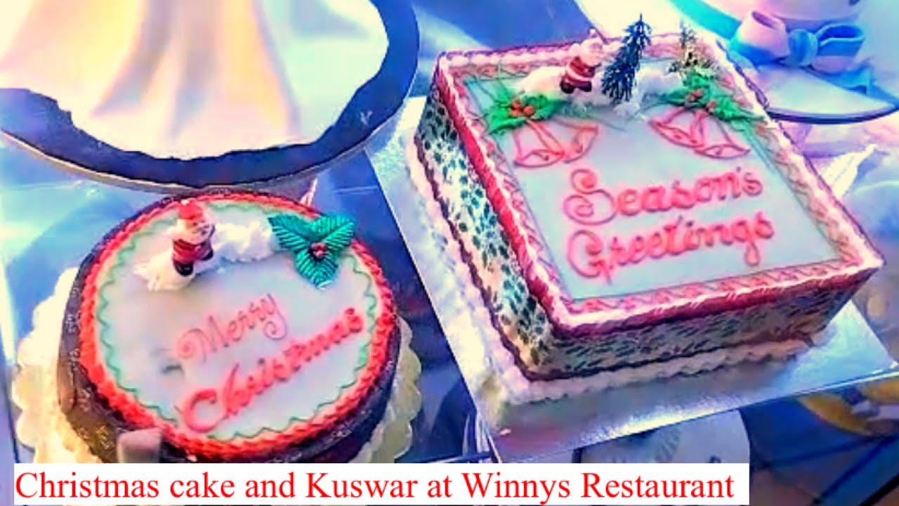 Buy Christmas cake, Kuswar, sweets, cookies at Winnys restaurant #dubai #christmas2022 #christmas