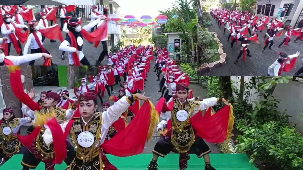PEMECAHAN REKOR MURI TARI REMO MASSAL | SDN PAKIS 8 | SURABAYA