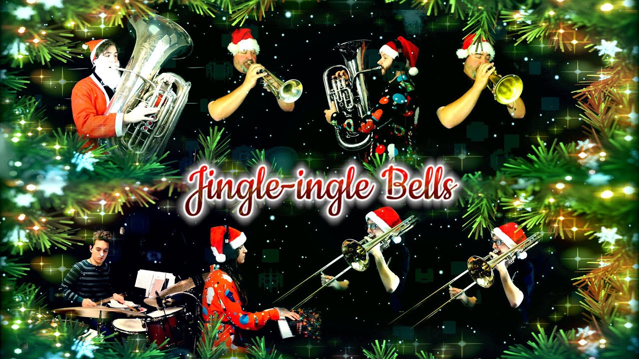 🎄🎄🎄BRASS ONLY BIG BAND🎄🎄🎄Epic SWINGLE JINGLE Bells❗❗❗