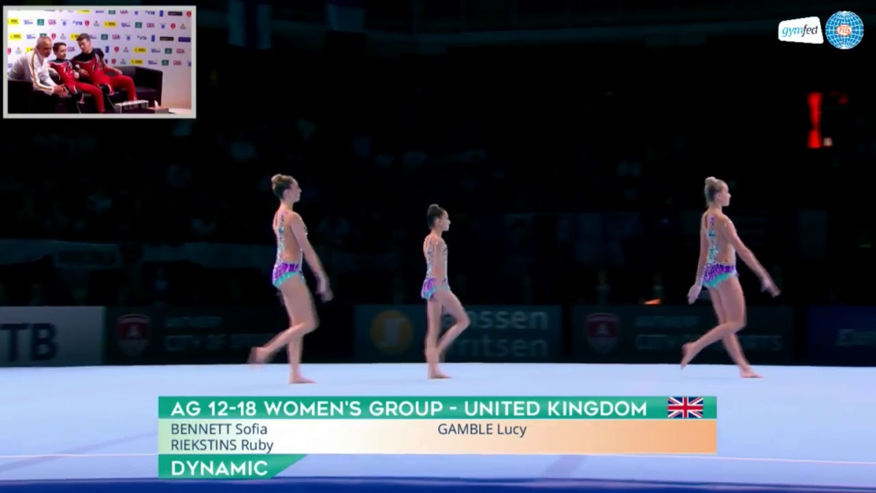 World Age Group Acrobatic Championships 2018 - GREAT BRITAIN 1 12-18 WG Dynamic