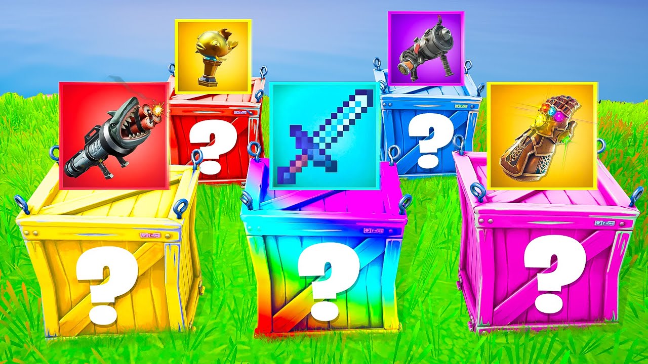 Fortnite, But Everyone Has Lucky Blocks!