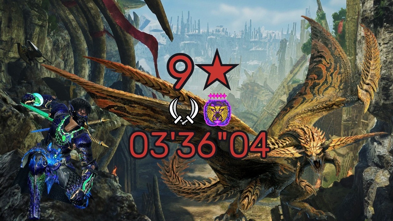 9★ Tempered Rey Dau Dual Blades 03'36