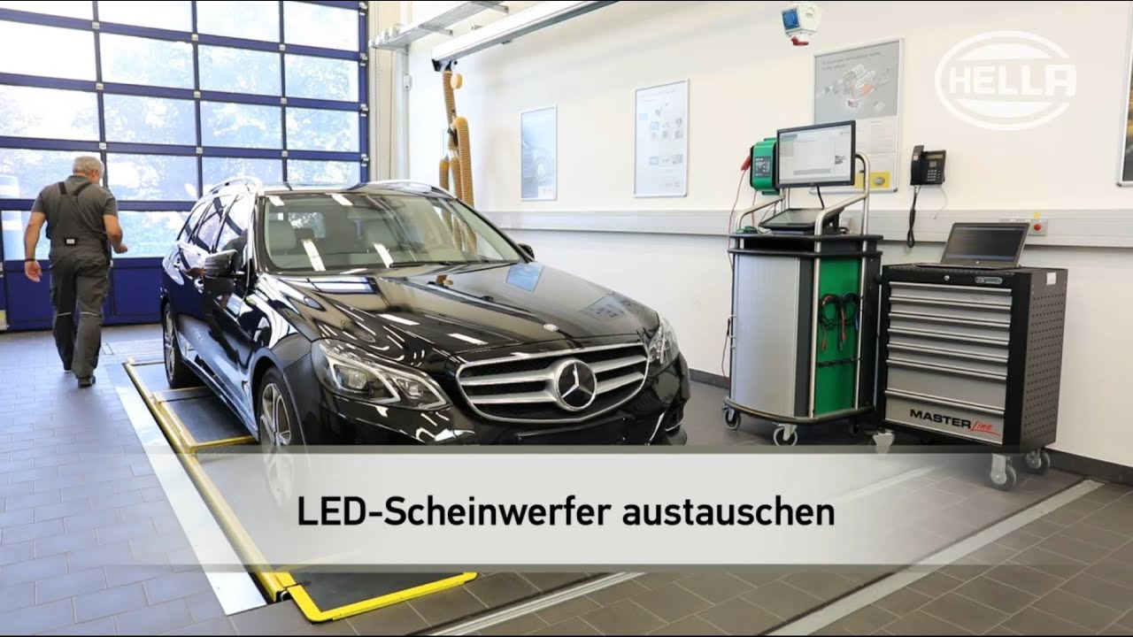 LED-Scheinwerfer Austausch: Mercedes-Benz E-Klasse W212