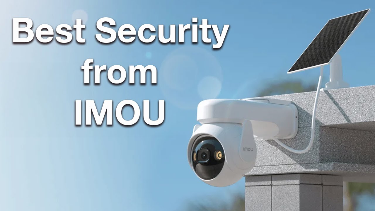 The BEST Security Cameras for your HOUSE!! - IMOU