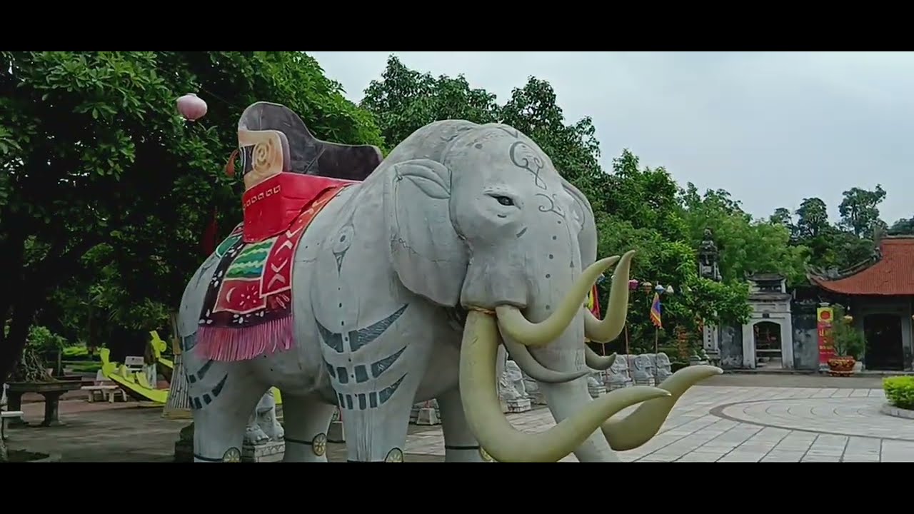 Hai Ba Trung Temple in Me Linh, Ha No💥❤️