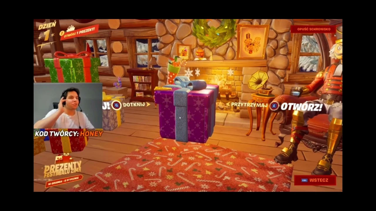 Zony otwiera prezent w FORTNITE | retro shoty #shorts