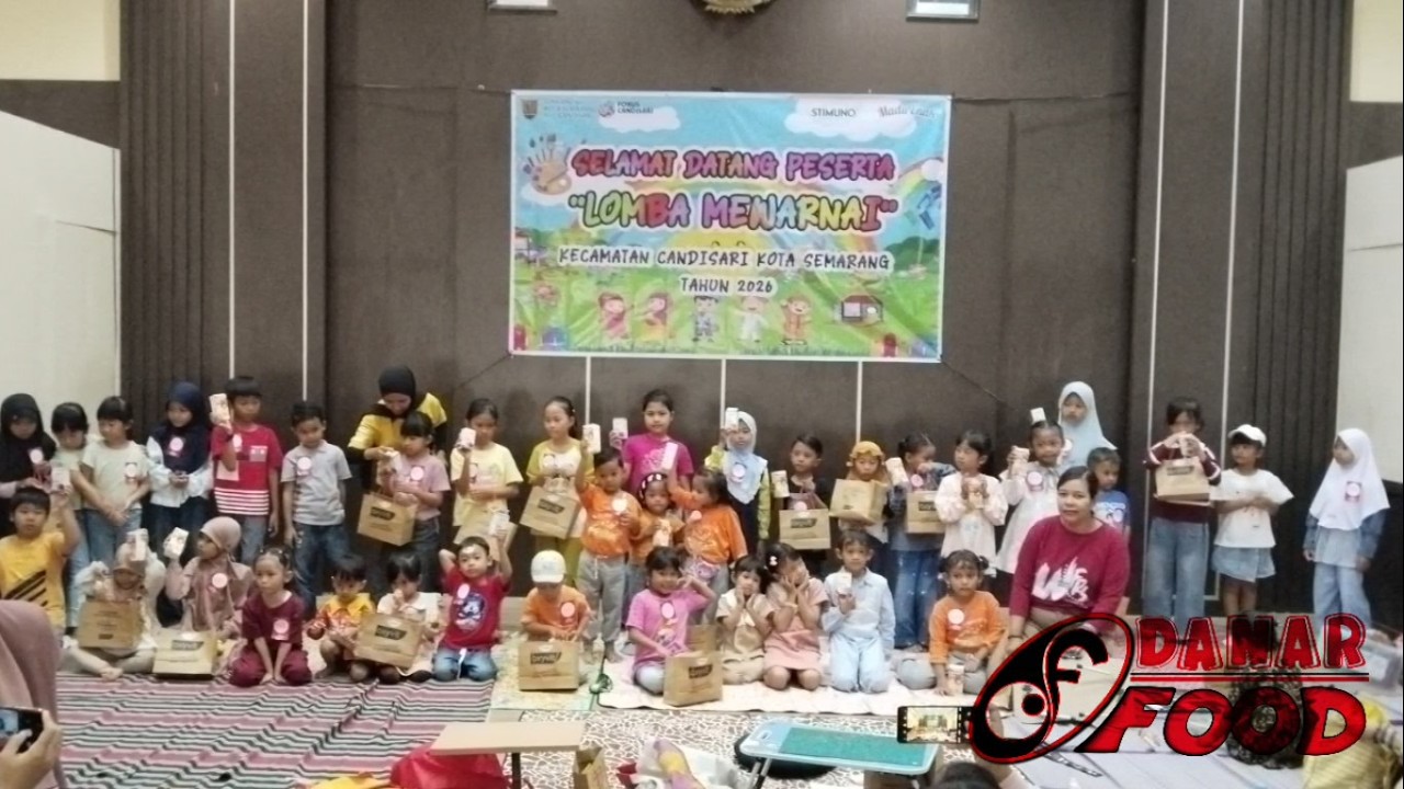 Lomba Mewarnai Terbesar di Semarang, Kecamatan Candisari - FOKUS Hadirkan Event Edukatif dan UMKM
