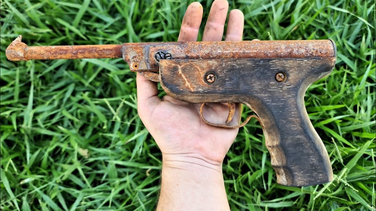 Restoration Of A Very Rusty Old Airgun