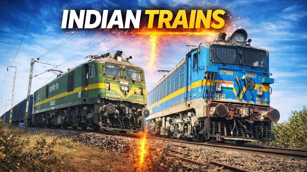 9-InONE Freight Trains Compilation & Track Sound Action 🔥 | INDIAN RAILWAYS 