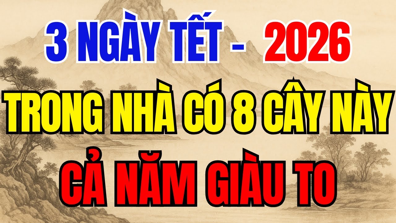Ngày Tết ĐỪNG MUA ĐÀO QUẤT, Mua 8 Cây Này Trồng TRƯỚC CỬA NHÀ Sẽ Hút Tài Lộc, Tiền Bạc Ùn Ùn Đổ Về!