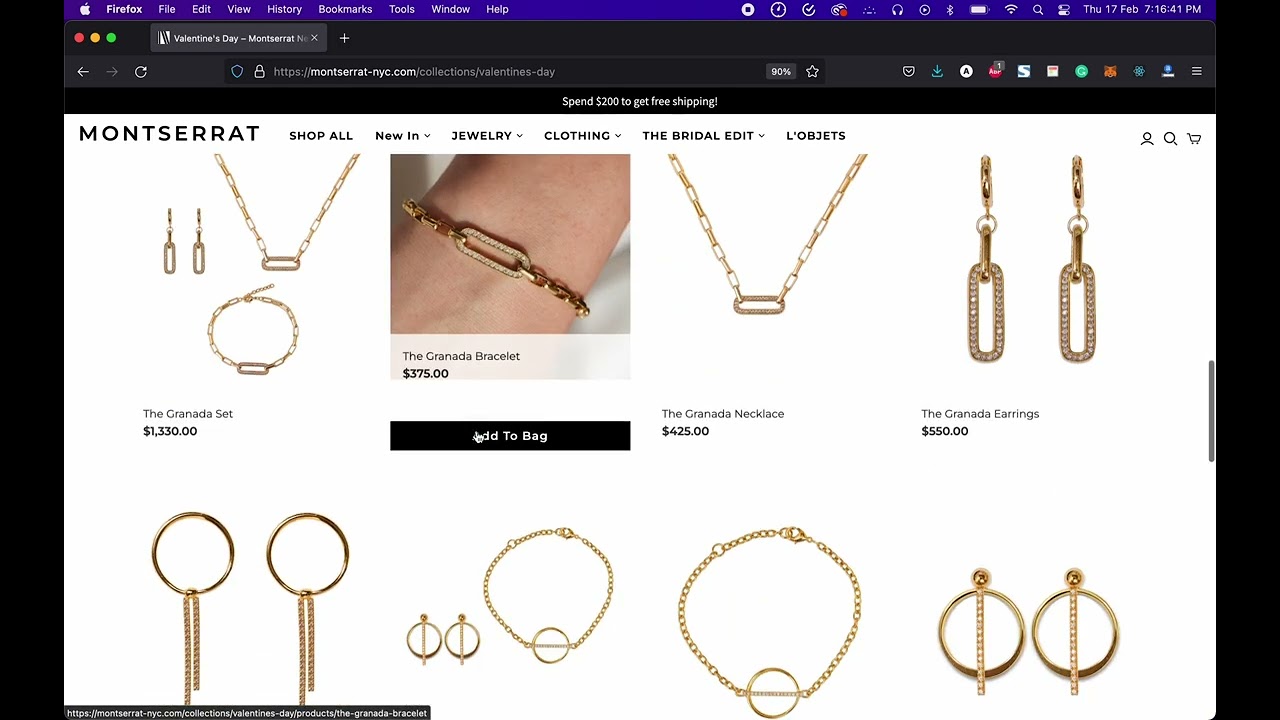 Montserrat - Shopify based eCommerce Store development by HCode