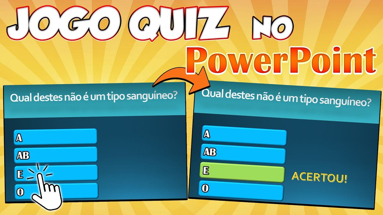 Como criar um JOGO QUIZ no PowerPoint