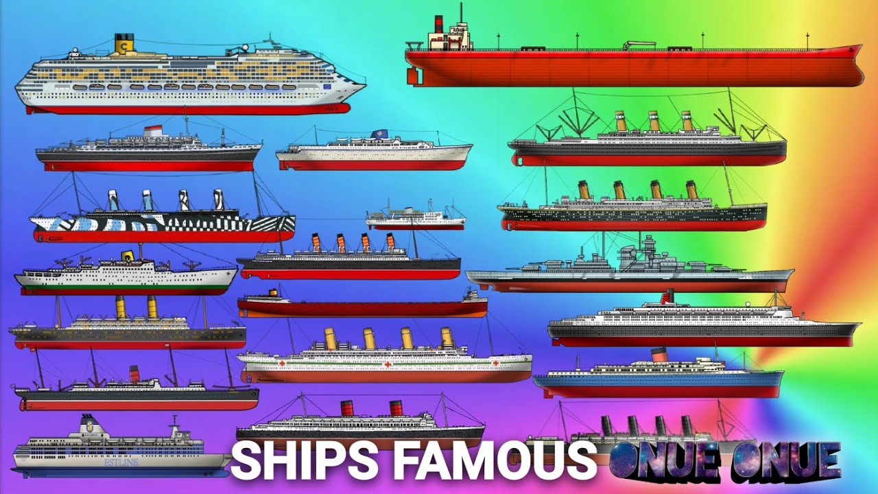 SHIPS size comparison ⚓️🚢 FlipaClip