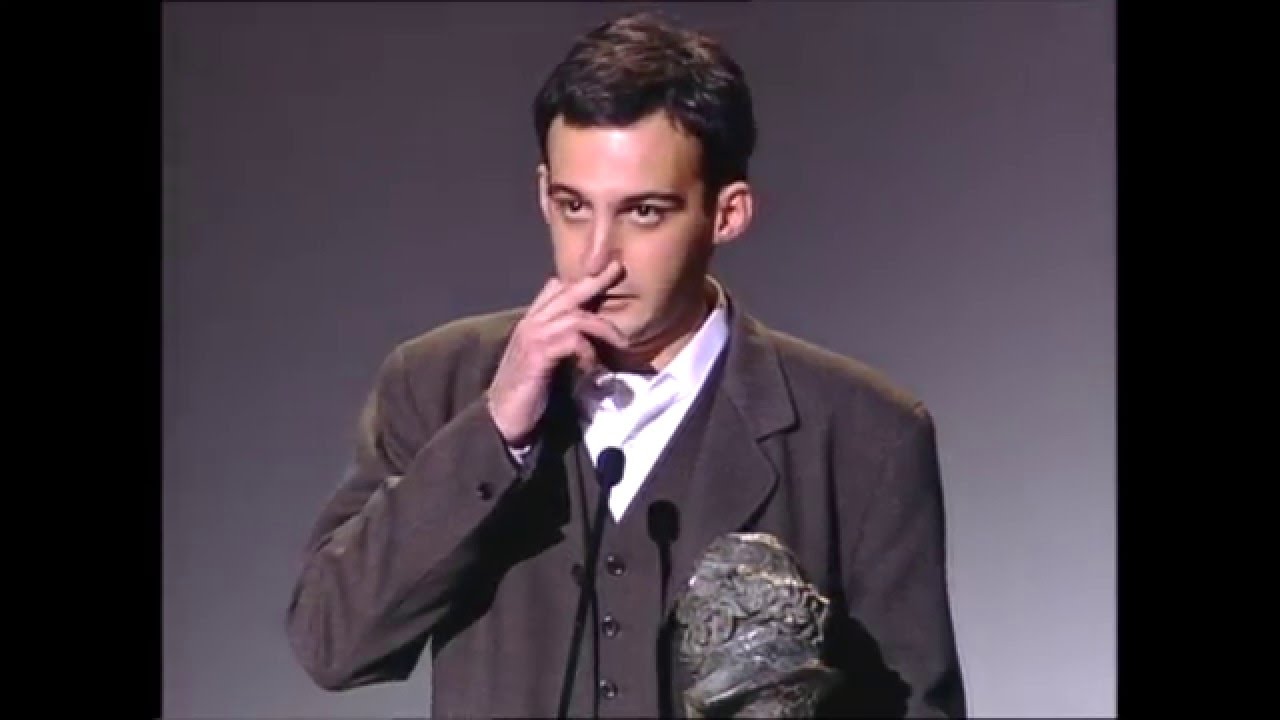 Alejandro Amenábar gana el Goya a Mejor Guión Original en 1997