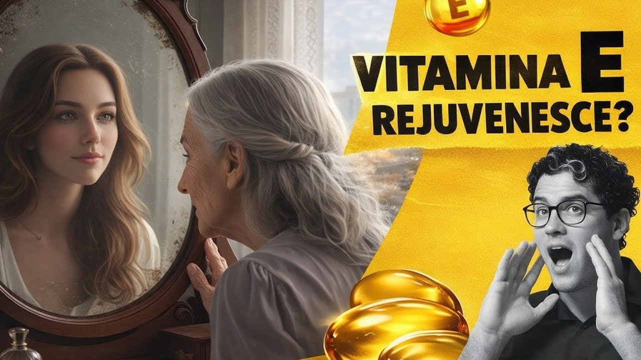 Vitamina E rejuvenesce? O que ninguém te conta sobre antioxidantes