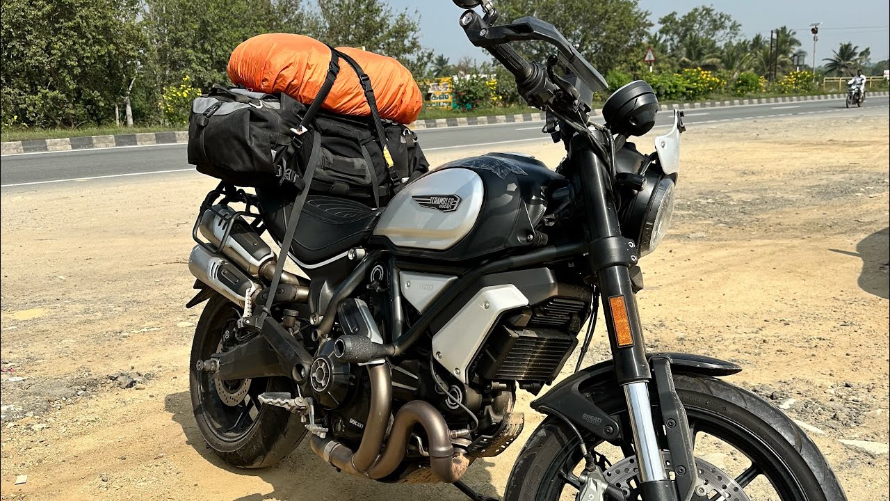 TOURING On a Ducati Scrambler 1100! [Hyderabad to Coimbatore Vlog]