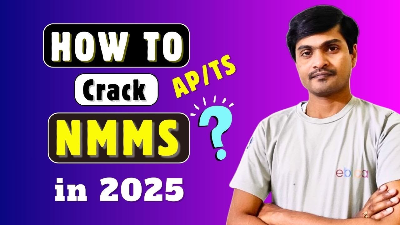 How to Crack NMMS Exam 2025 | 100% Success Mantra | Top Tips & Tricks by Ramesh Sir Maths Class