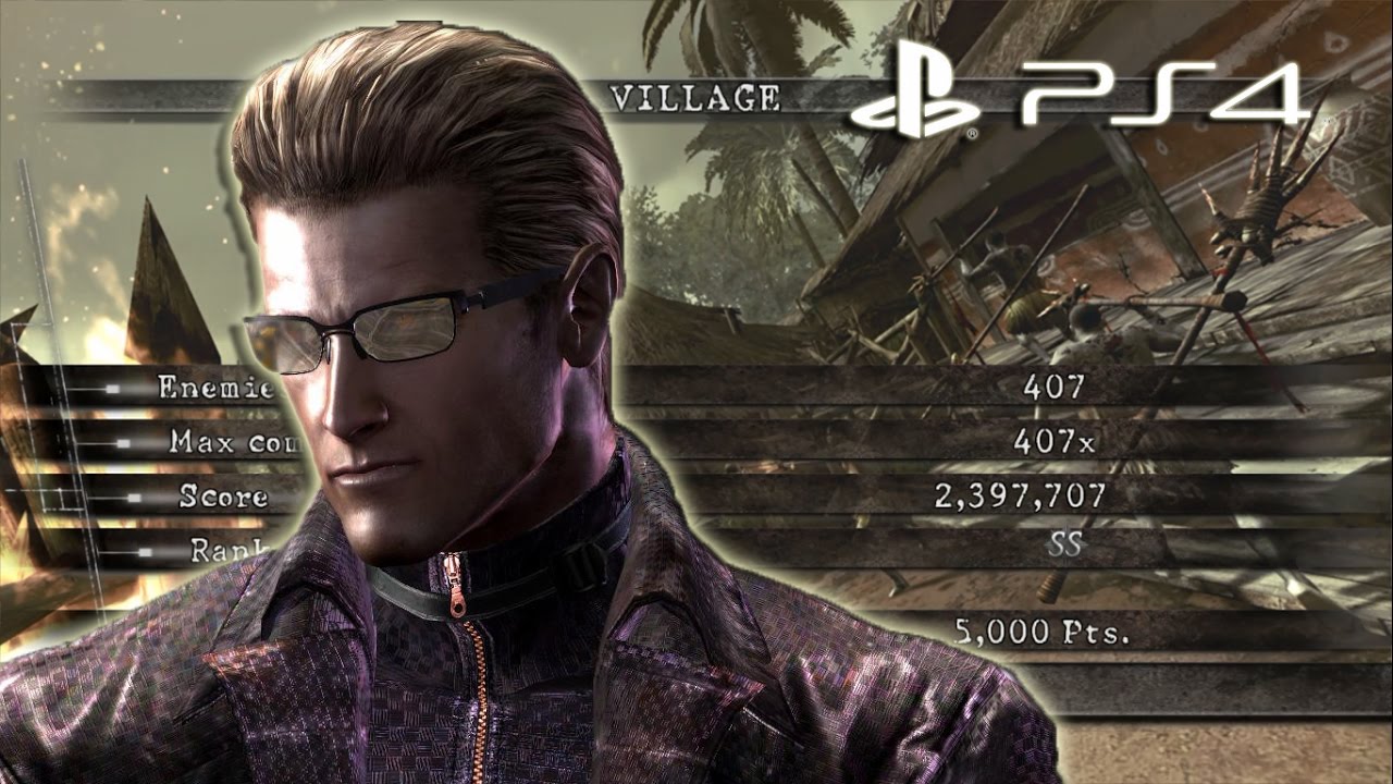 Pueblo SIN PIEDAD 2397k Wesker Medianoche | Resident Evil 5 PS4 Mercenaries United