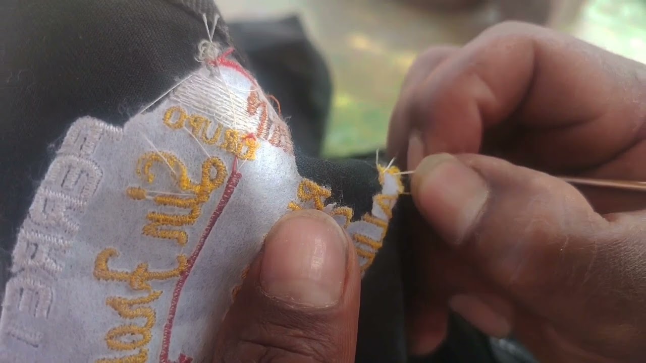Como quitar bordados facilmente