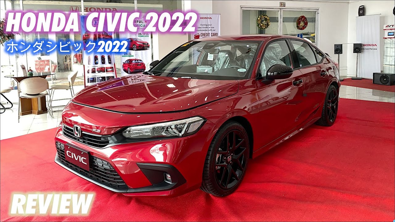 The 2022 Honda Civic RS Walkaround