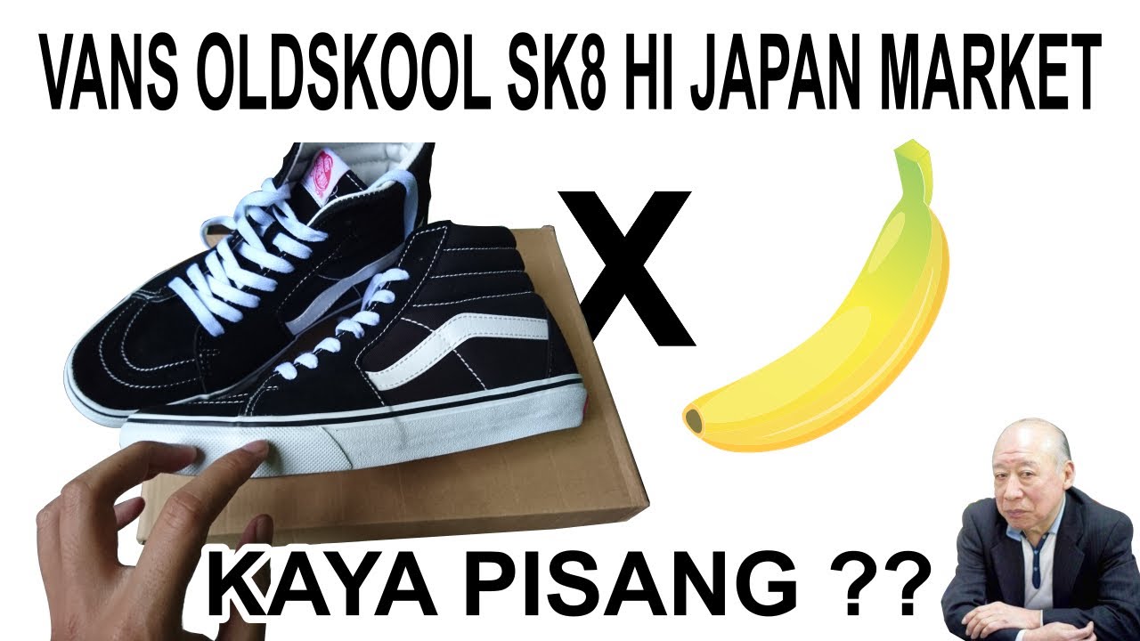 VANS OLDSKOOL SK8 HI JAPAN DOMESTIC MARKET KAYA 
