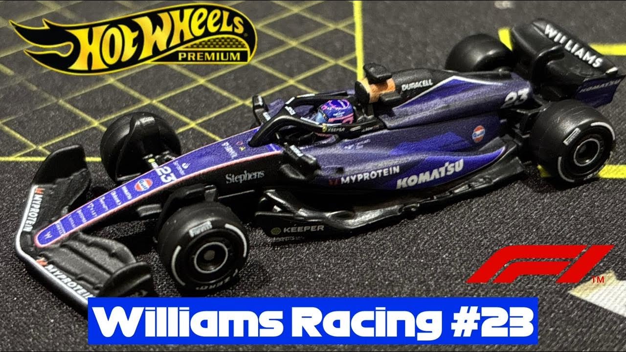 Williams Racing (#23) | Hot Wheels Premium | Formula 1 | UNCARDED REVIEW