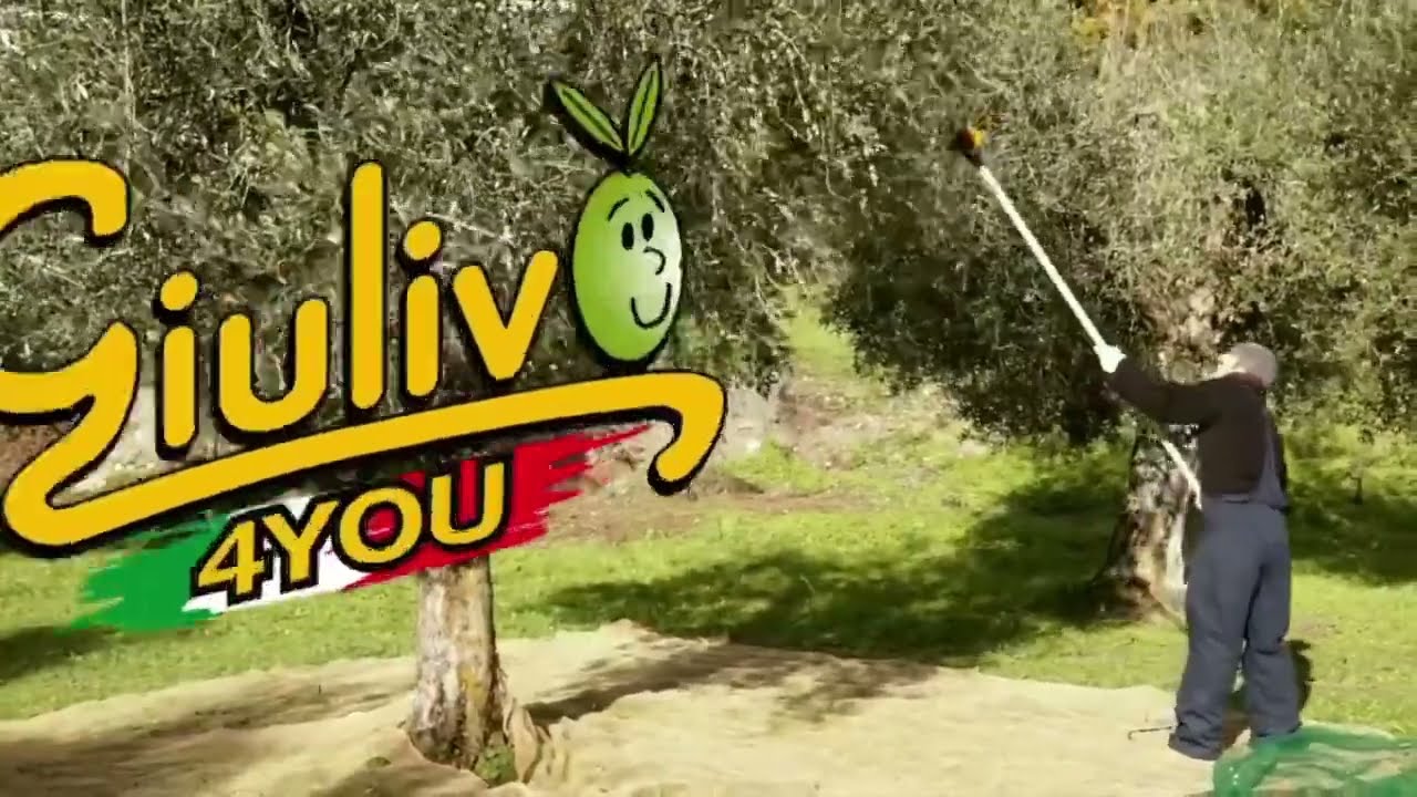 Volpi Giulivo  - Abbacchiatore Olive Scuotitore Olive a Batteria per Raccolta