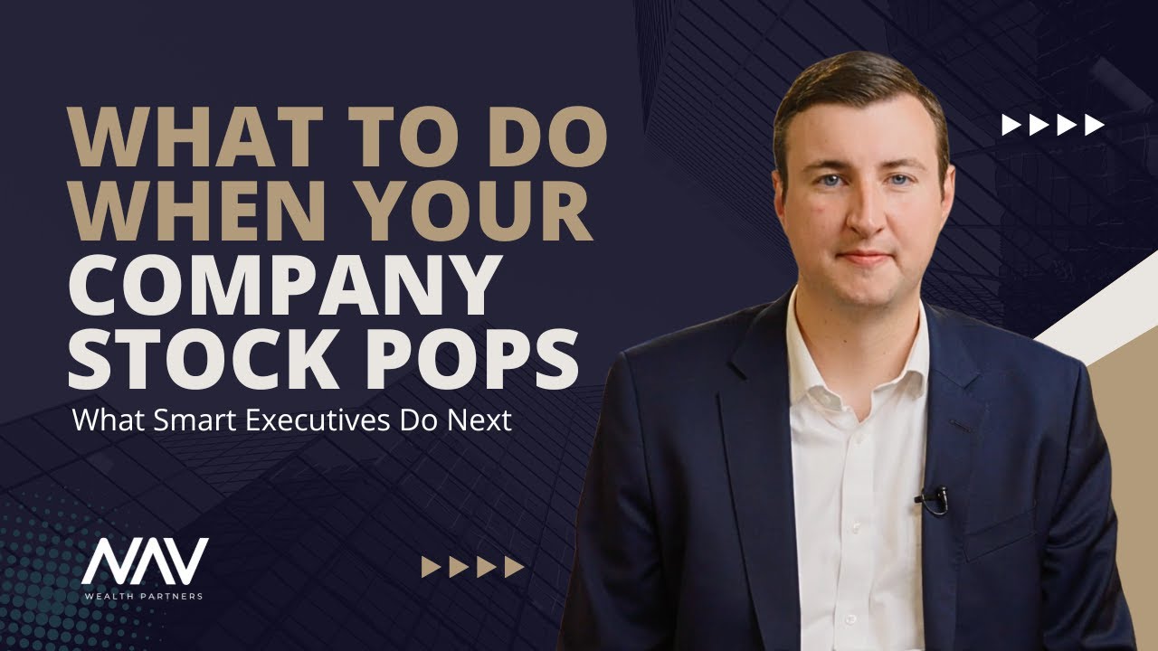 When Your Company Stock Pops: What Smart Executives Do Next