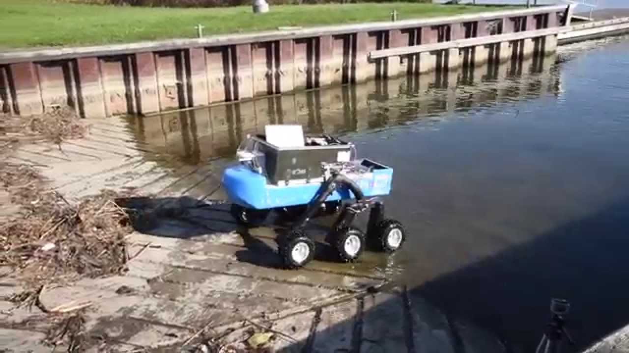 Autonomous Amphibious Robot (AAR) Preliminary Testing