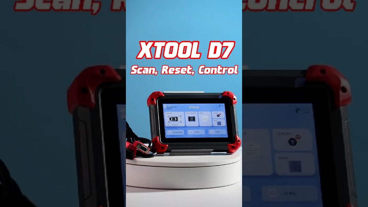 XTOOL D7 &mdash; Best car scanner for DIY & pros!
