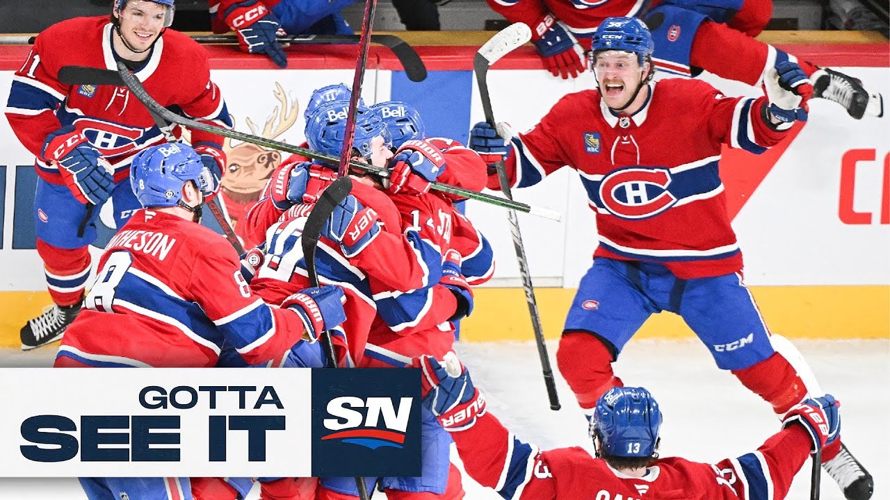 GOTTA SEE IT: Nick Suzuki Comes Up Clutch With Game-Tying Goal And OT-Winner vs. Panthers