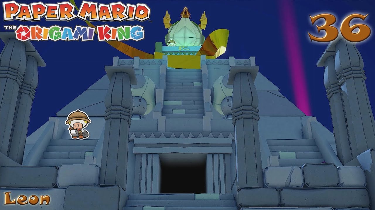 Paper Mario the Origami King! Der schlummernde Tempel! Part 36 (Leon)