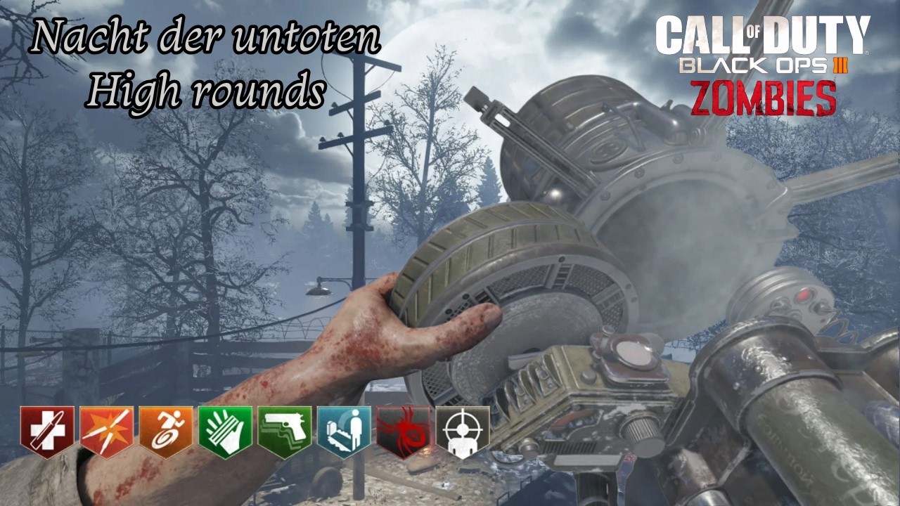 Twitch streams #31: Call of duty Black ops 3. Zombies - Nacht der untoten (High rounds)