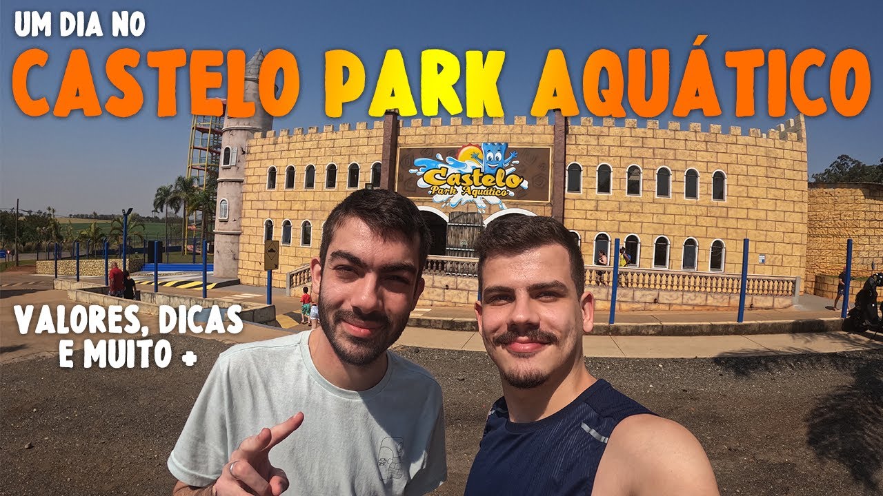 Passamos um dia no CASTELO PARK AQUÁTICO, no interior de SP!