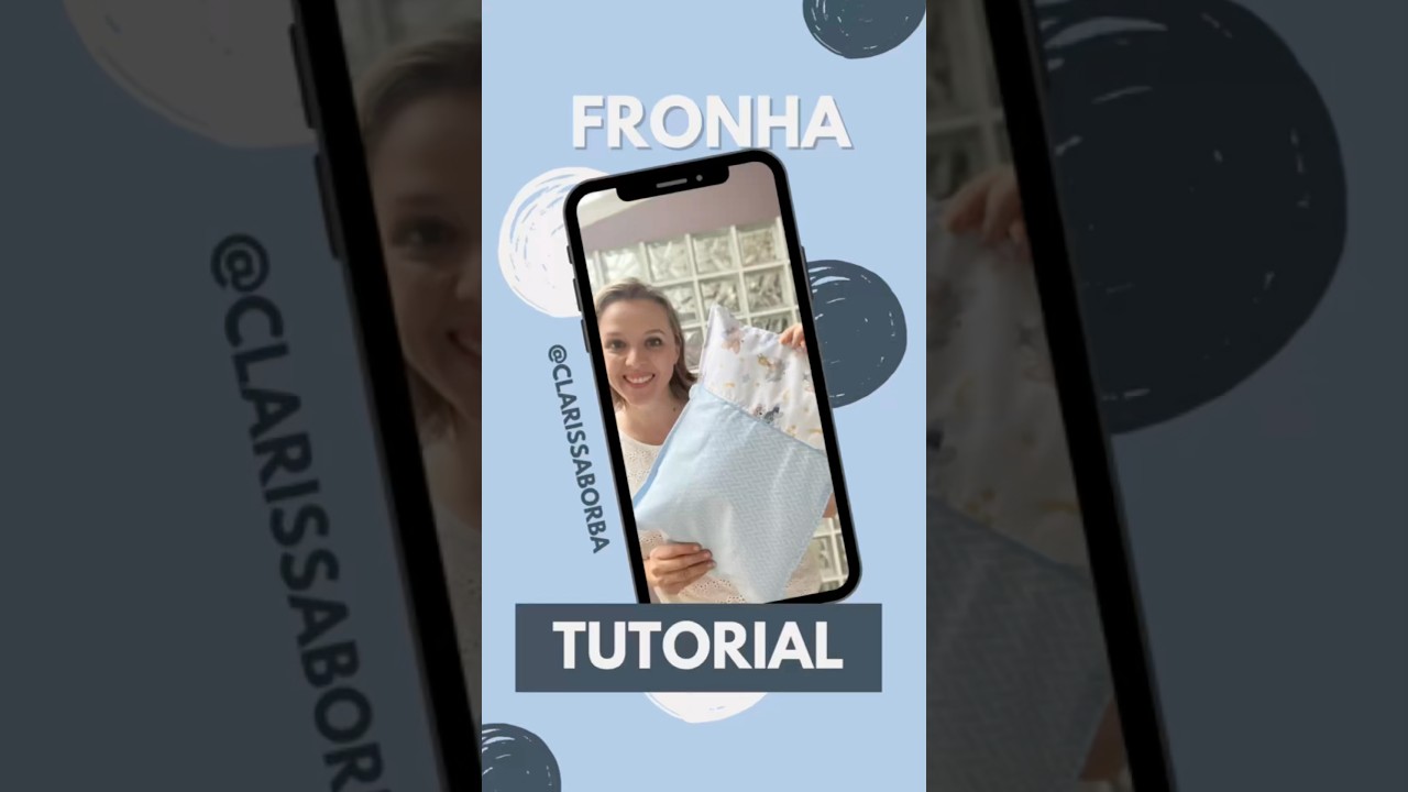 Tem vídeo completo de tutorial de fronha de bebê no canal. Ficou linda! 