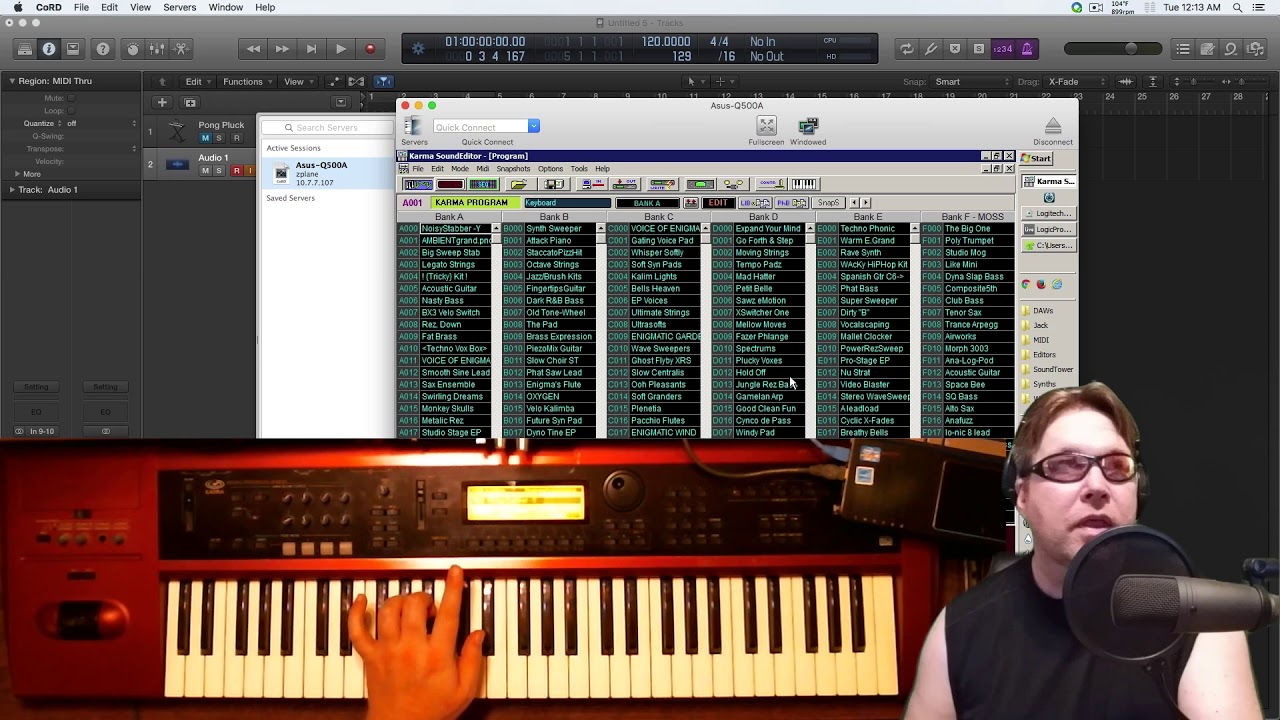 Quick Review: SoundTower's Korg Karma MOSS EditPro Patch Editor/Librarian Logic Pro X