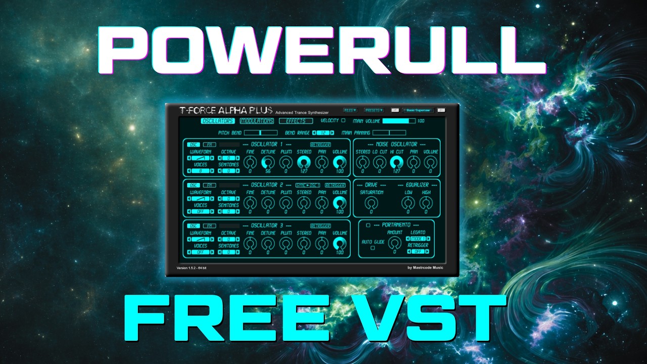 T-Force Alpha Plus | Создание звуков в стиле Goa Trance с помощью этого БЕСПЛАТНОГО VST