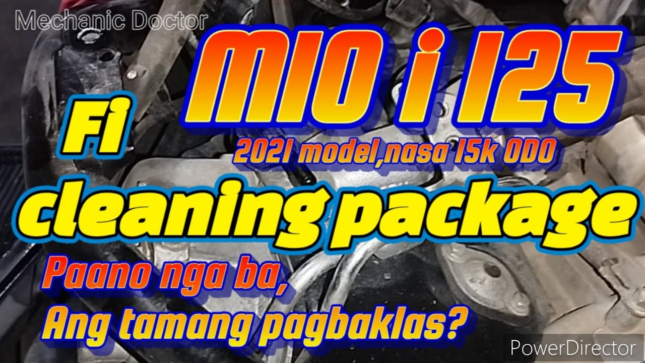 YAMAHA MIO i 125/ Fi cleaning package/STEP BY STEP/Fi diagnose fault code history reset