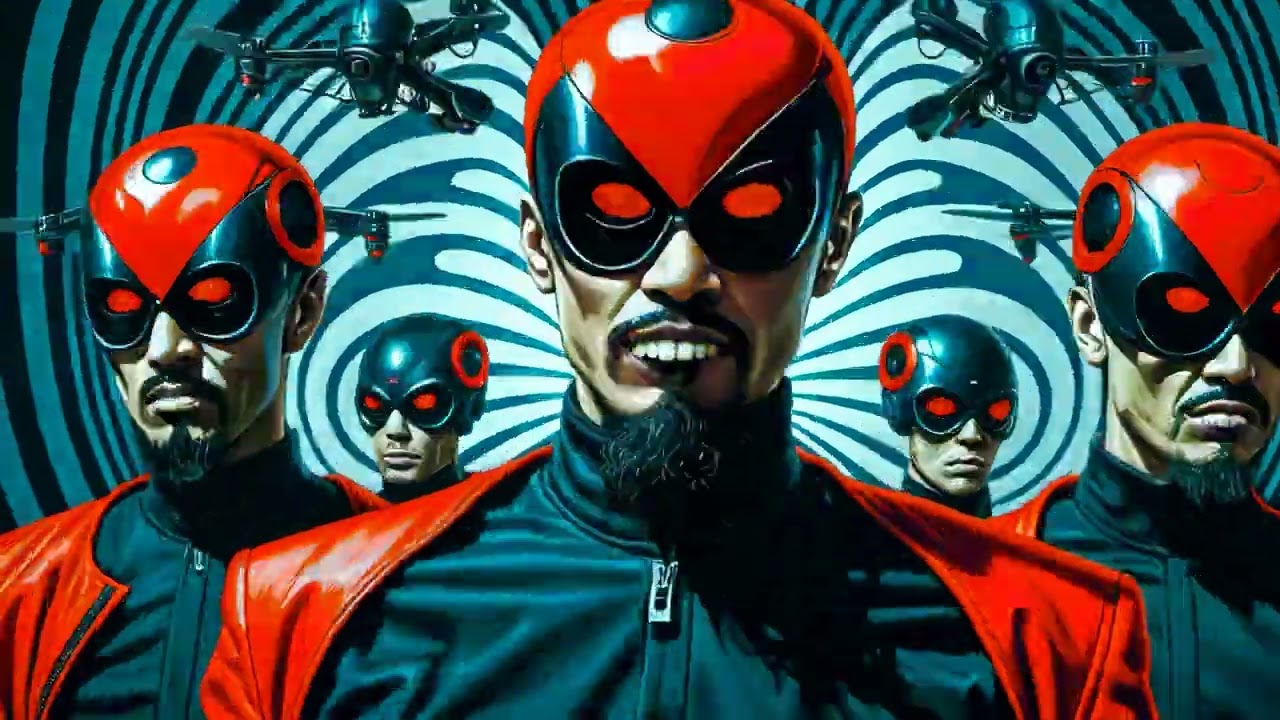 The Trippy Acid Bikie Cult of the Year 3000 | Den Dragon (Watch in 4K!) #aiart