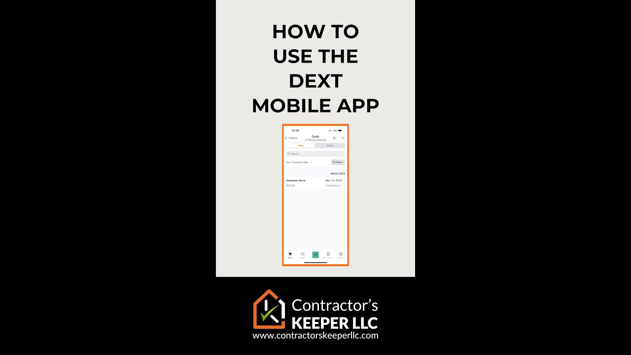 How to Use the Dext Mobile App for receipt management