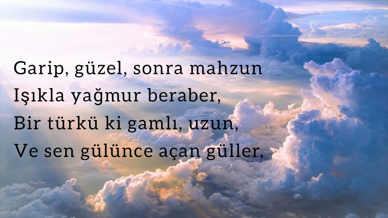 Mavi, Maviydi Gökyüzü Ahmet Hamdi TANPINAR