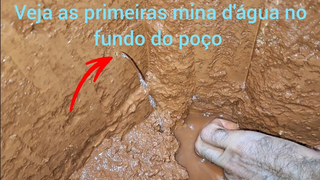 Veja como está poço cisterna para 50 mil litros 