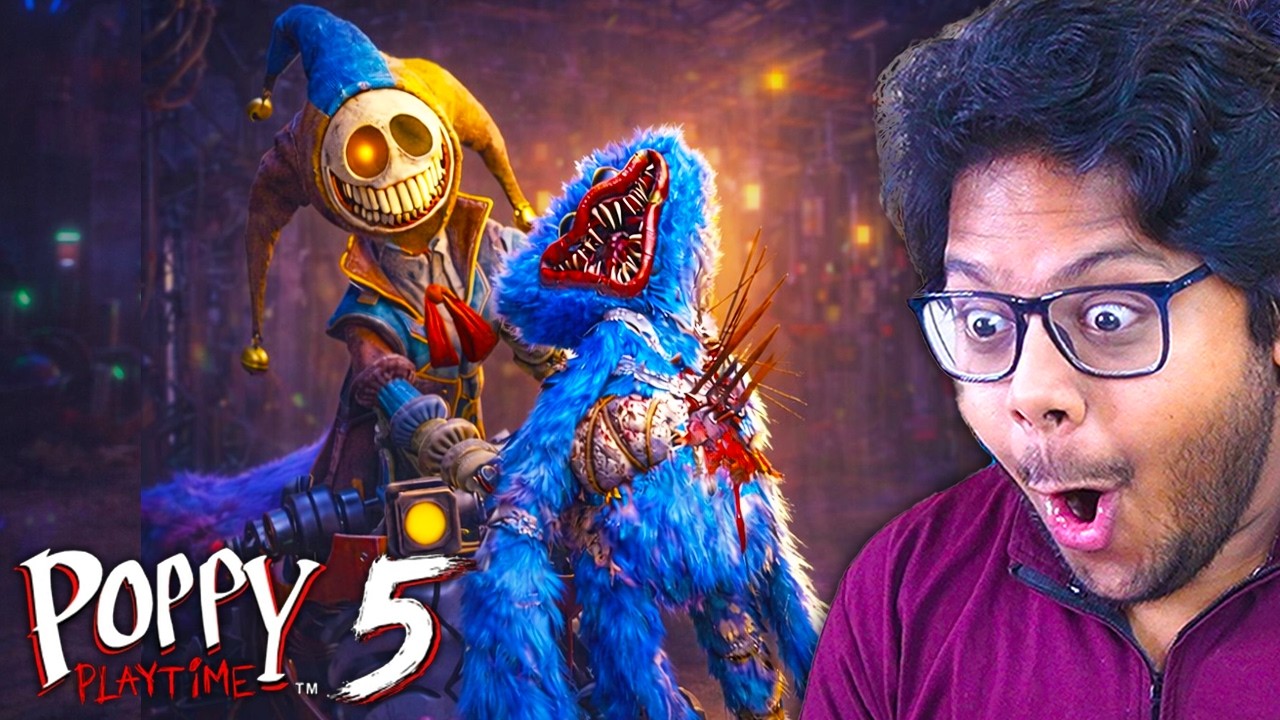 FINAL BOSS FIGHT & ENDING | Poppy Playtime Chapter 5 (PART 3) FULL GAMEPLAY (HINDI) #3 😱 AYUSH MORE